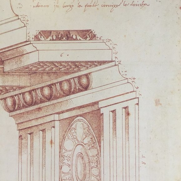 Vintage 80s NEW Palladio Basilica Architectural Rendering - Picture 3 of 14